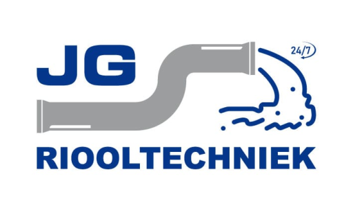 Het logo van J.G. Riooltechniek, uw hovenier voor in Gouda